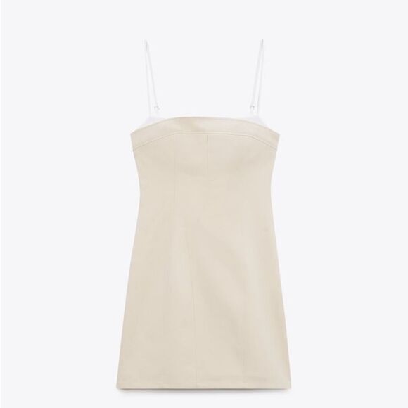 Zara Women’s Combination Short Dress XL NWT - Picture 8 of 12